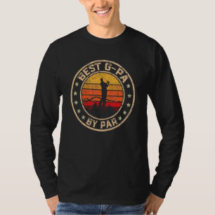T-shirt Mens Best G Pa By Par Par Fête des pères Golf Golf