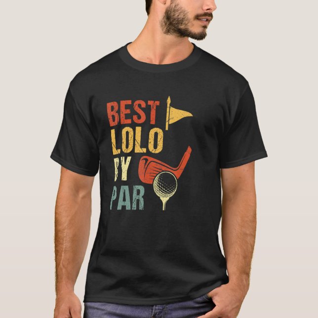T-shirt Mens Best Lolo By Par Golf (Devant)