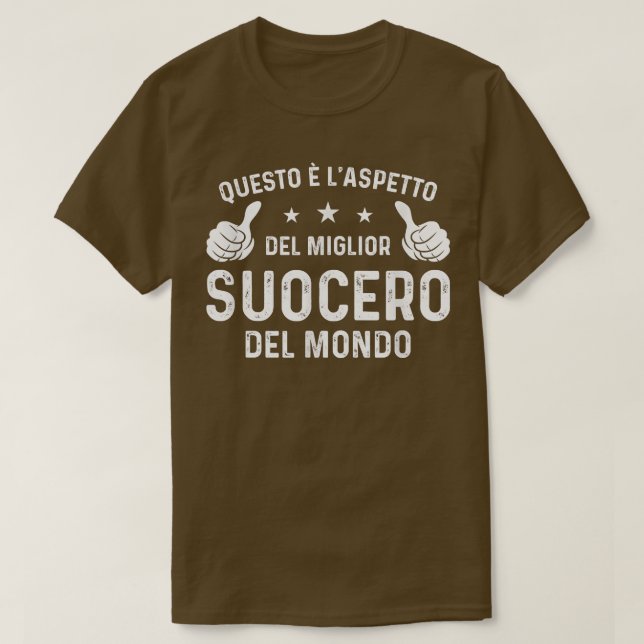 T-shirt Mens Best paternité dire  (Design devant)