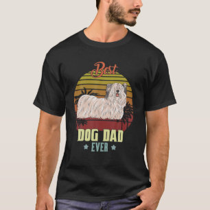T-shirt Mens Best Skye Terrier Papa Jamais papa Amoureux d