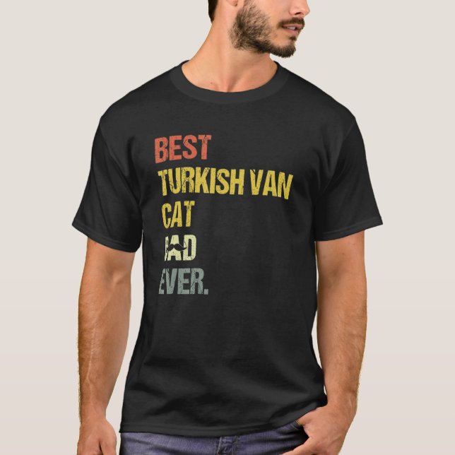T-shirt Mens Best Turc Van Papa (Devant)