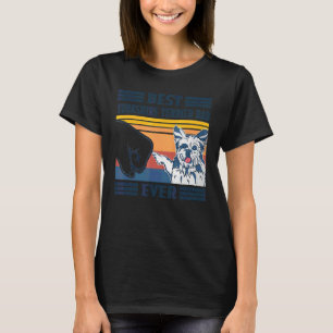 T-shirt Mens Best Yorkshire Terrier Papa Jamais Chien Père