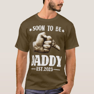 T-shirt Mens bientôt être papa 2023 Faire-part de grossess
