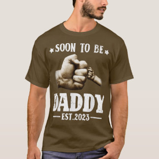 T-shirt Mens bientôt être papa 2023 Faire-part de grossess