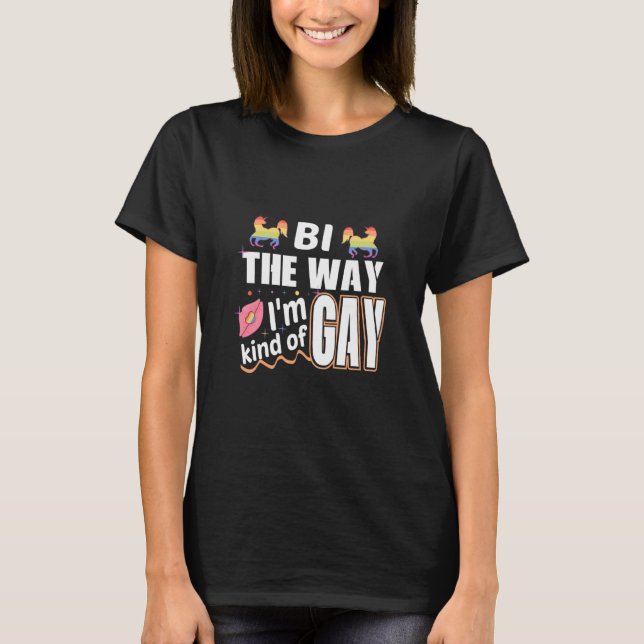 T-shirt Mens Bisexual Lgbtq Communauté (Devant)