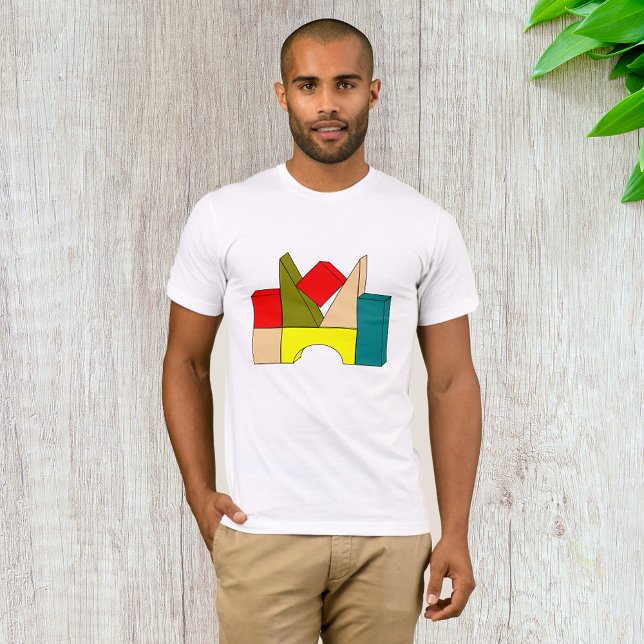 T-Shirt Mens Blocks (Créateur téléchargé)