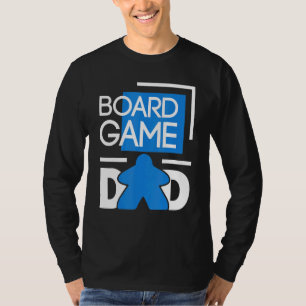 T-shirt Mens Board Jeu Papa - Tablett Game Night Board Ga