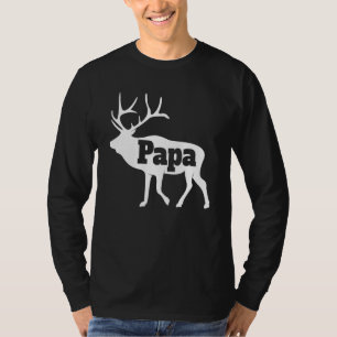 T-shirt Mens Bowhun Archer Chasse au cerf Chasse au cerf B