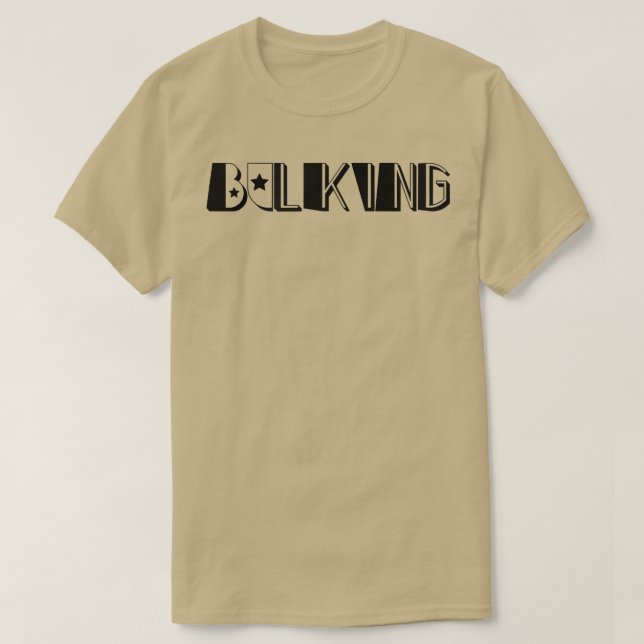 T-shirt Mens BULKING Gym Fitness Workout Bodybuilding Moti (Design devant)