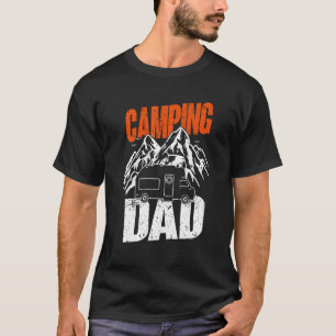 T-shirt Mens Camping Papa Camper Caravan Camping 1