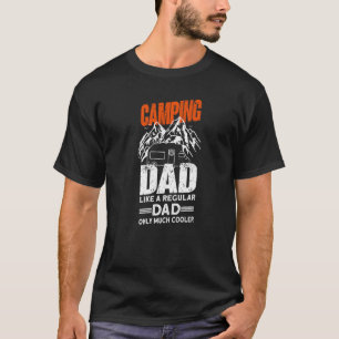 T-shirt Mens Camping Papa Camper Caravan Camping 5
