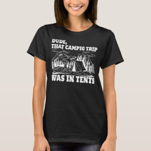 T-shirt Mens Camping Scoumaster chef scouts