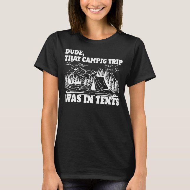 T-shirt Mens Camping Scoumaster chef scouts (Devant)