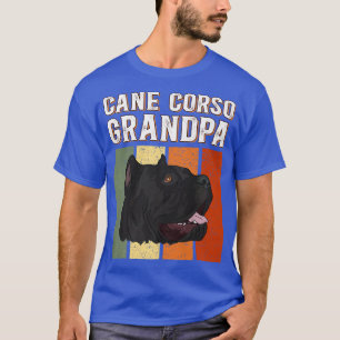 T-shirt Mens Cane Corso Grand-père Chien Propriétaire Cane