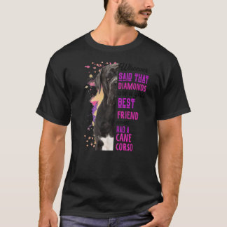 T-shirt Mens Cane Corso Sont Une Fille Meilleur Ami Chien
