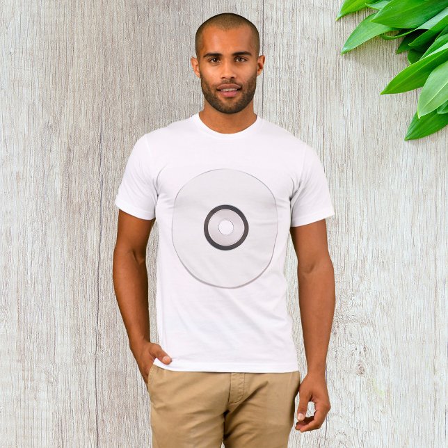 T-shirt Mens CD vierge (Créateur téléchargé)