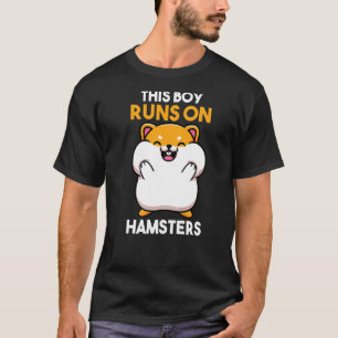 T-shirt Mens Ce Garçon Fonctionne Sur Hamsters