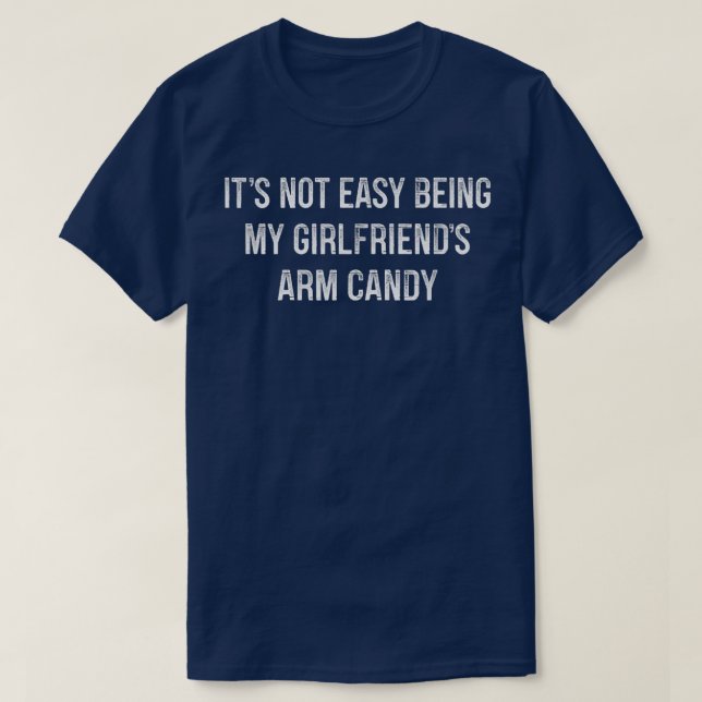 T-shirt Mens Ce N'Est Pas Facile Être Mes Filles Amis Arm  (Design devant)