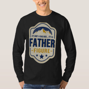 T-shirt Mens Ce n'est pas un papa Bod C'est un père Figure