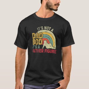 T-shirt Mens Ce n'est pas un papa Bod C'est un père Figure
