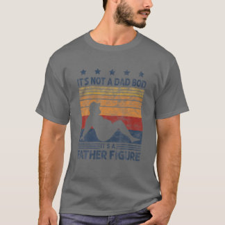 T-shirt Mens Ce N'Est Pas Un Papa Bod C'Est Un Père Figure