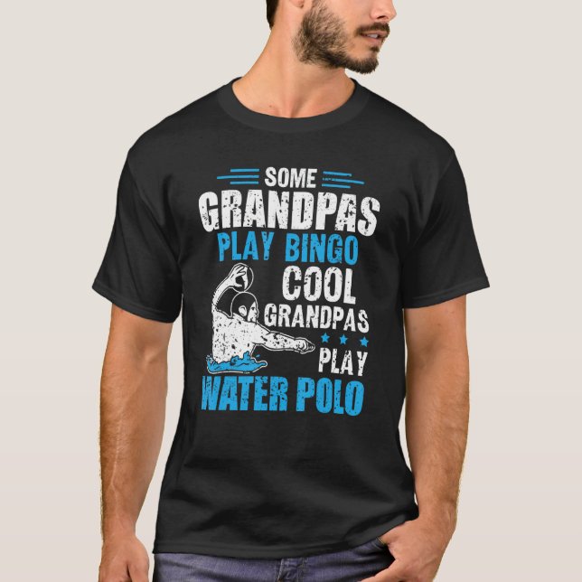 T-shirt Mens Certains Grandpas Jouer Bingo Cool Grandpas J (Devant)