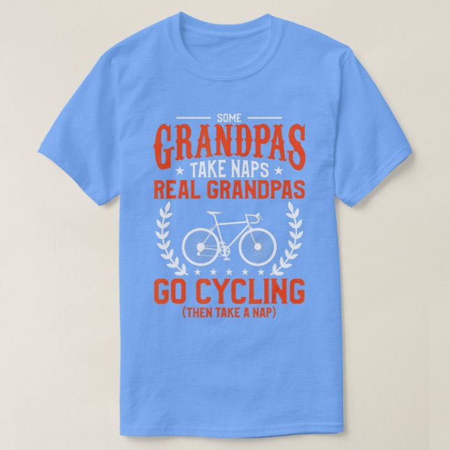 T-shirt Mens Certains Grandpas prennent Naps Real Grandpas (Design devant)
