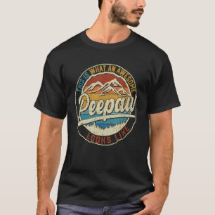T-shirt Mens C'Est Ce Qu'Une Impressionnante Peepaw A L'Ai