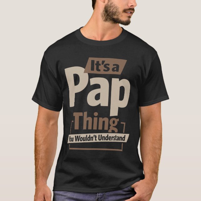 T-shirt Mens C'est un truc de papi Noël Papa/grand-père (Devant)