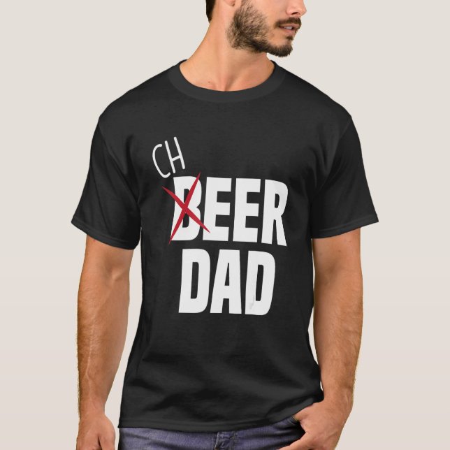 T-shirt Mens Cheer Dad Cheerleading Dad Beer   Cheerleader (Devant)