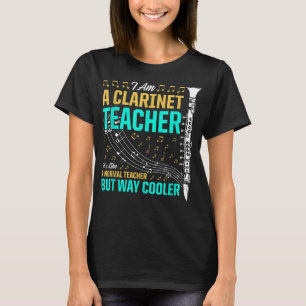 T-shirt Mens Clarinet Enseignant C'Est Comme Un Enseignant