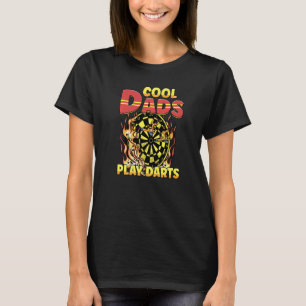 T-shirt Mens Cool Dads Jouer Darts Dart Joueurs