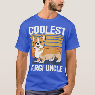 T-shirt Mens Coolest Corgi Uncle 