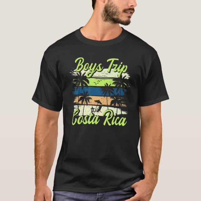 T-shirt Mens Costa Rica Guides Voyage Matching Mens Costa  (Devant)