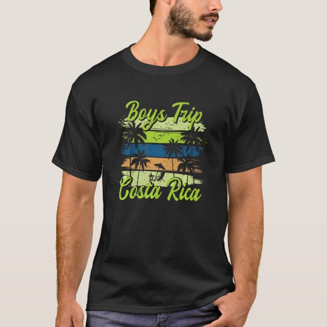 T-shirt Mens Costa Rica Guides Voyage Matching Mens Costa  (Devant)