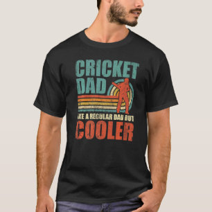 T-shirt Mens Cricket Papa Comme Un Père Régulier Mais Fa G
