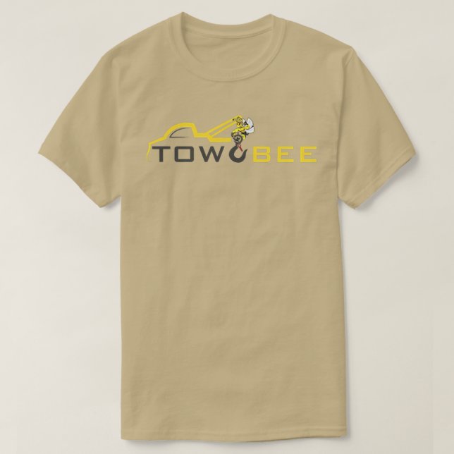 T-shirt Mens cute bee design  (Design devant)