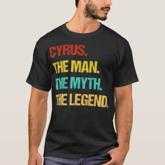 T-shirt Mens Cyrus L'Homme Le Mythe La Légende