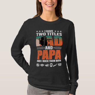 T-shirt Mens Dad Kid Fathers Day Graphic