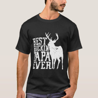 T-shirt Mens Dad Papa Deer Hunting Gift Idea Bow Arrow Hun