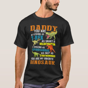 T-shirt Mens Daddysaurus T Rex Dinosaur Daddy Saurus Famil