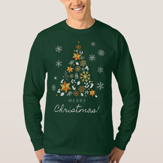 T-shirt Mens de Noël (Devant)