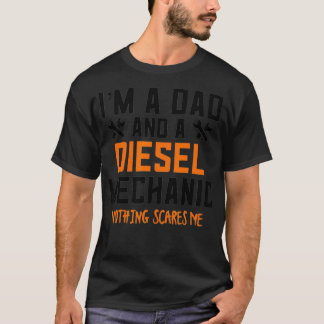 T-shirt Mens Diesel Mécanique Cadeaux Halloween Mécanique
