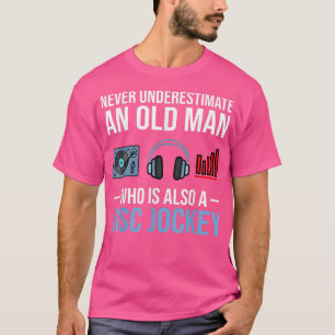 T-shirt Mens Dj Disque Jockey Audio Engineer Sound Guy Mus