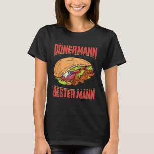 T-shirt Mens Dönermann Best Man Kebab Doner Skewer Dürüm 1