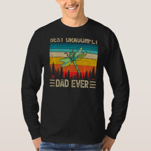 T-shirt Mens Dragonfly Vintage Meilleure dragonfly Papa Ev