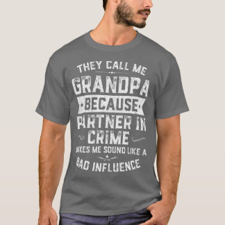 T-shirt Mens Drôle Cadeau Ils M'Appelent Grand-Père Parce 