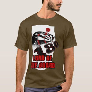 T-shirt Mens Drôle dart dit avec tableau de fléchettes pou