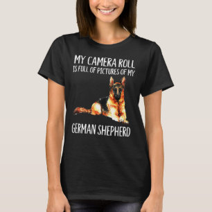 T-shirt Mens Est Plein De Photos De Mon Berger Allemand Po