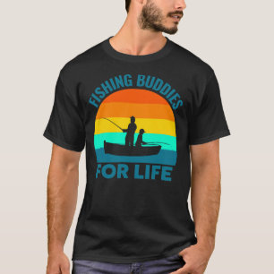 T-shirt Mens Father and Son Fishing Buddies For Life